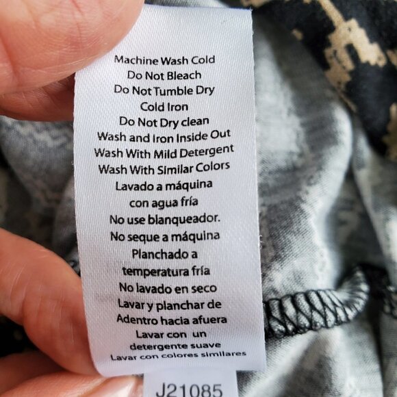 LASCANA Boho Halter Dress Style X29472  Black/Cream Size XS - Picture 7 of 12